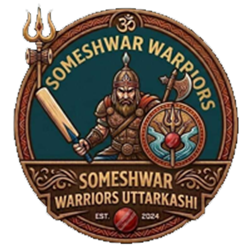 Someshwar warriors cricket logo