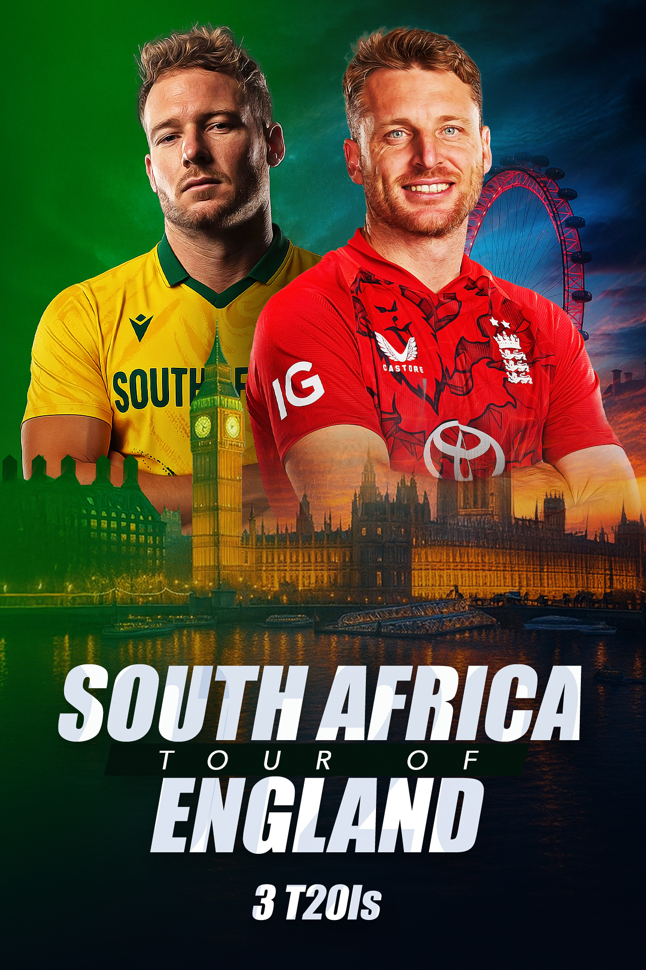 South africa tour of england, 2025 cricket vertical banner