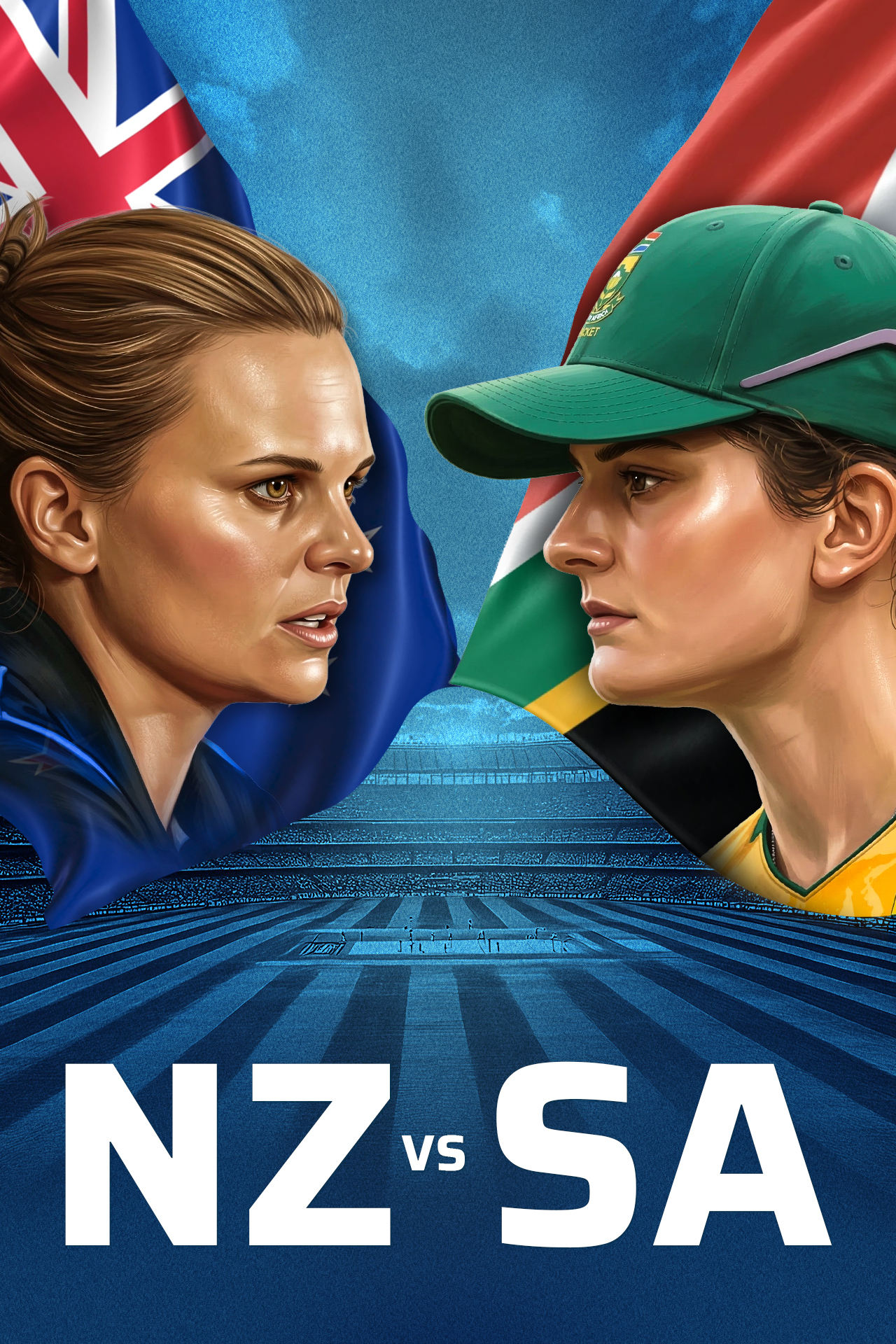 South africa women's tour of new zealand, 2026 tour image