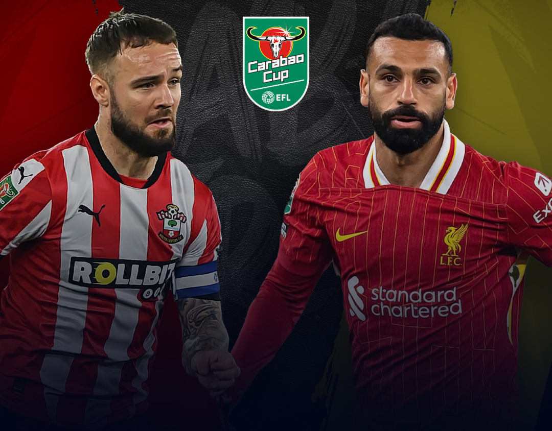 Match #30 of carabao cup 2024-25 banner