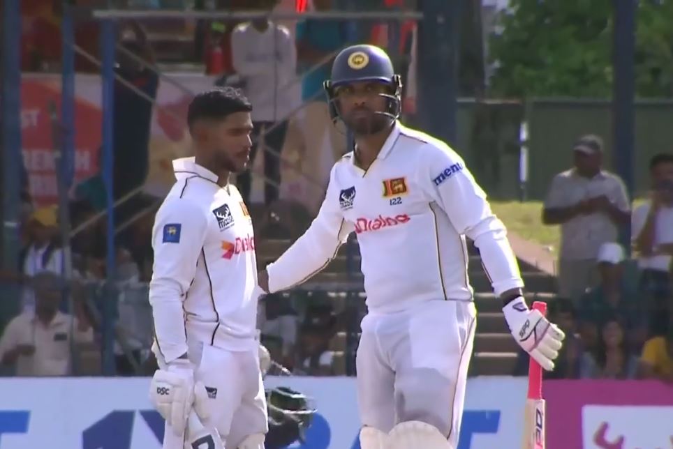 Sri Lanka lead by 43 runs | 2nd Test, Day 2