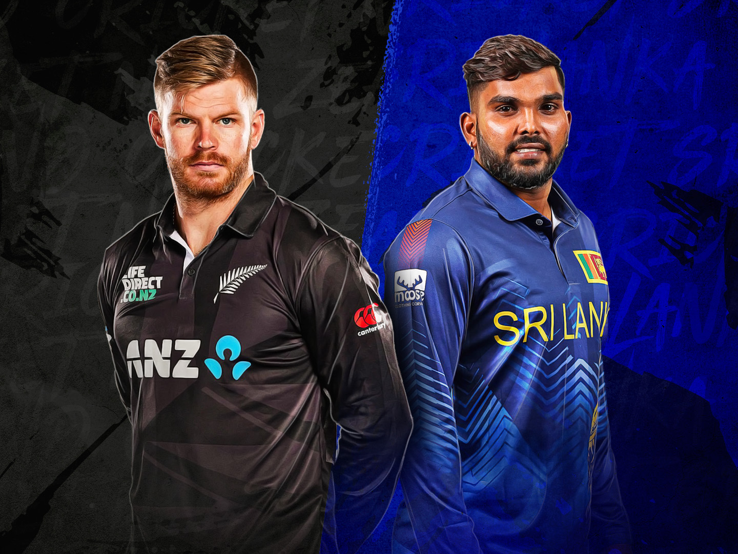 2nd odi of sri lanka tour of new zealand, 2024-25: new zealand vs sri lanka banner