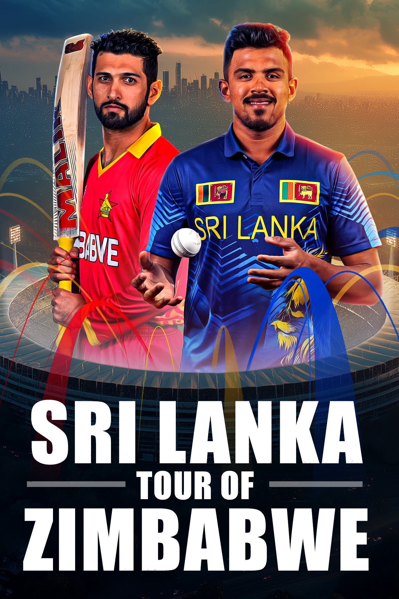 Sri lanka tour of zimbabwe, 2025 tour image