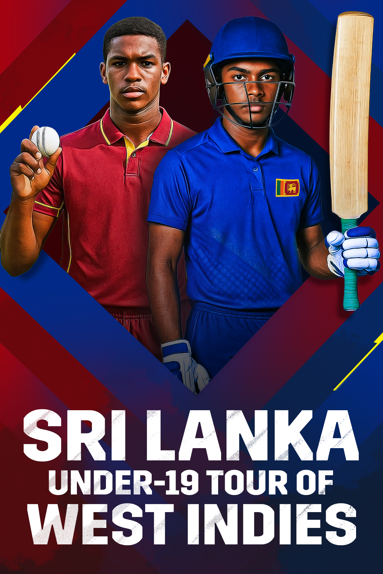 Sri lanka under-19 tour of west indies, 2025 tour image