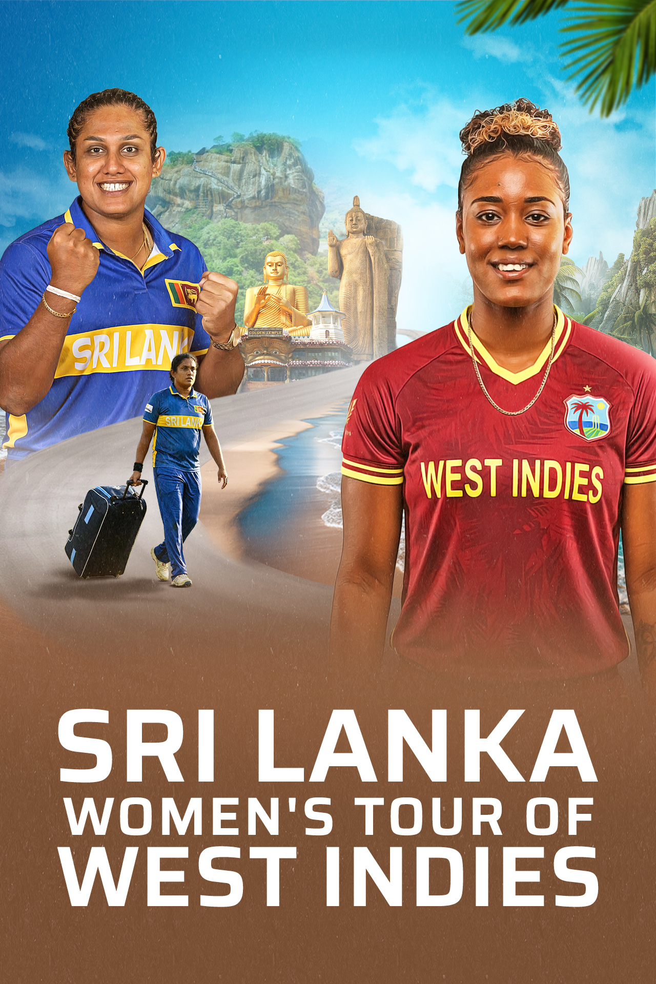 Sri lanka women tour of west indies, 2026 tour image