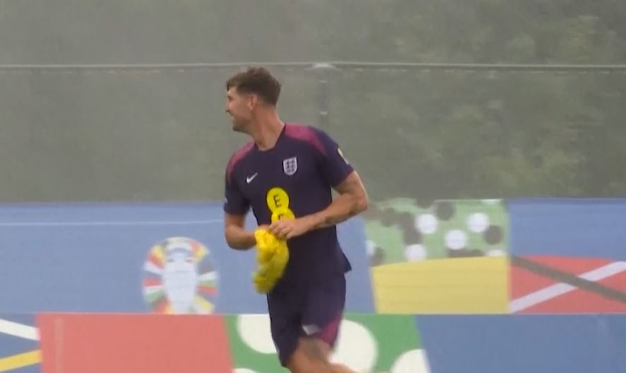 England train ahead of Slovakia clash 