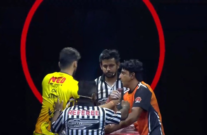 Kiraak Hyderabad vs MP Hathodas | Stewe Thomas vs Surender Saini (70 Kg) | English Highlights