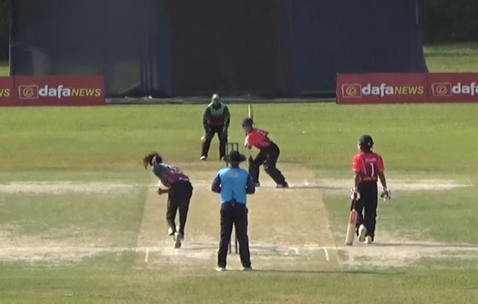 Region Sports vs MR KB Putrajaya CC: Muhammad Syyab's 3 for 18