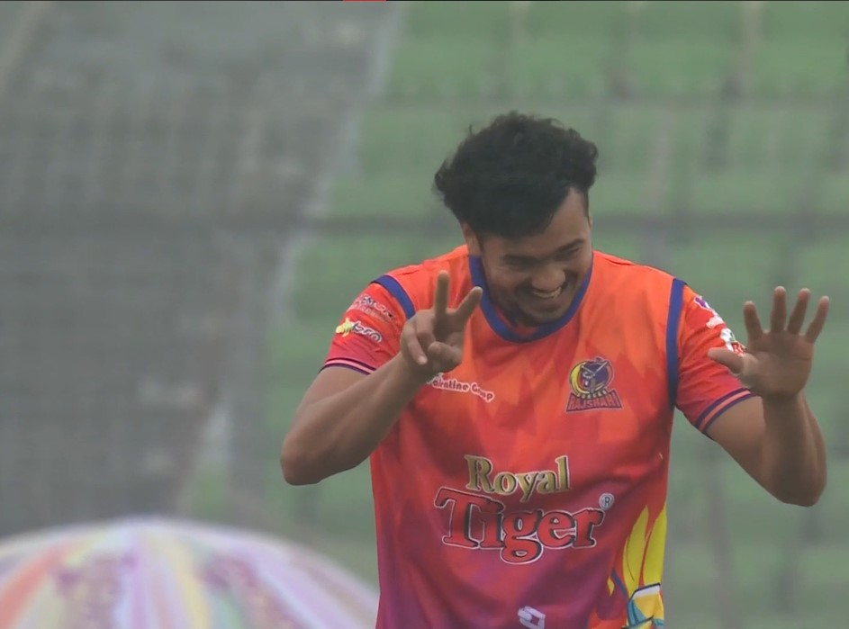 RECORD-BREAKING! Taskin claims his 7th wicket in unforgettable New Year spell!