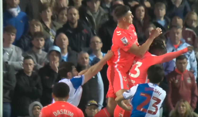 BULLET HEADER! Thomas finishes Torp's delivery with precision