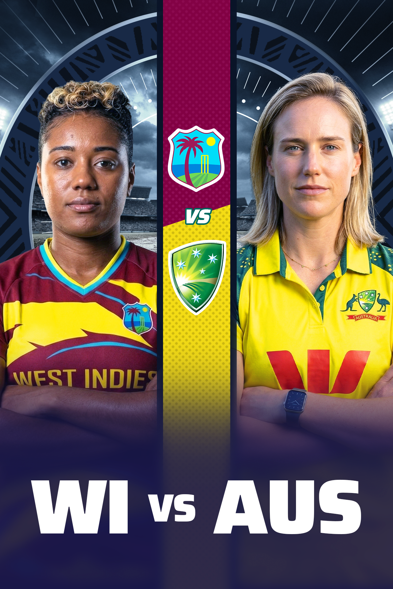 Australia women's tour of west indies 2026 tour image