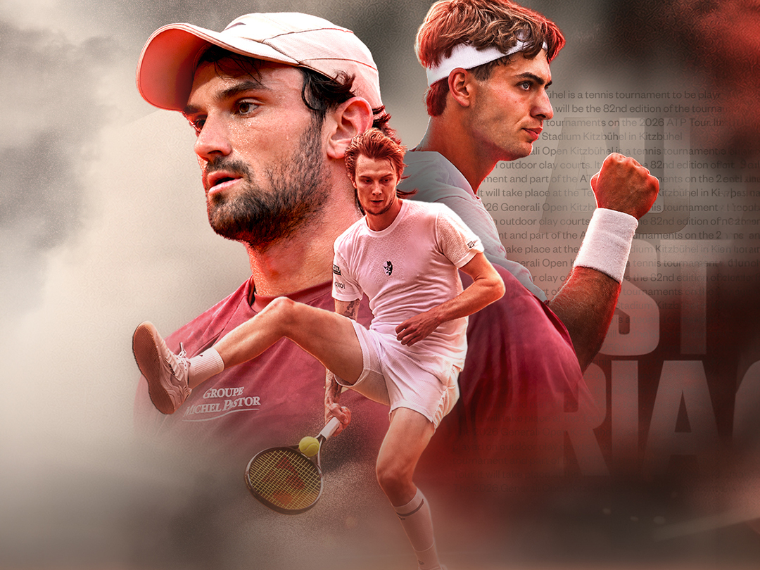 Day 1 of atp 250 - generali open 2026 banner