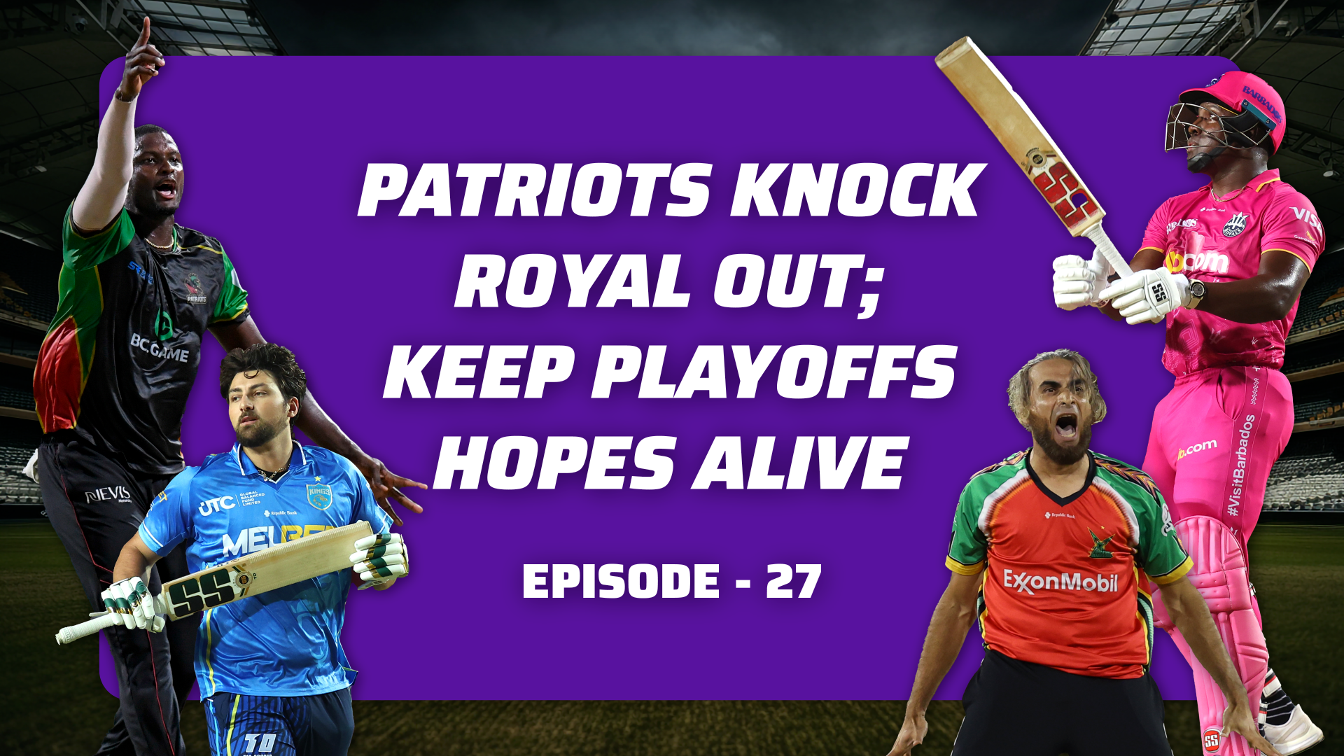 Episode 27: Patriots knock Royals out; Keep Playoffs hopes alive