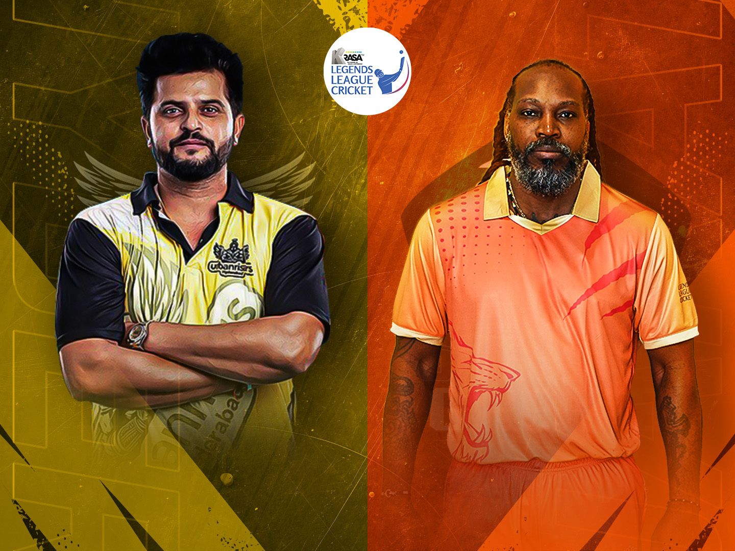 Match 3 of legends league cricket, 2024: toyam hyderabad vs gujarat greats banner