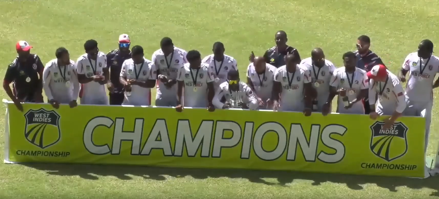 Trinidad and Tobago Red Force beat Guyana Harpy Eagles by 141 runs | Final
