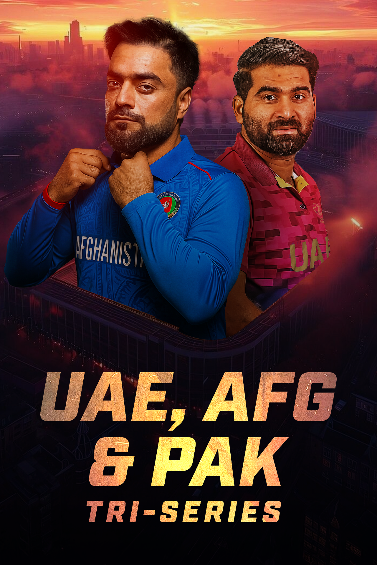 Afghanistan and pakistan tour of uae, 2025 tour image