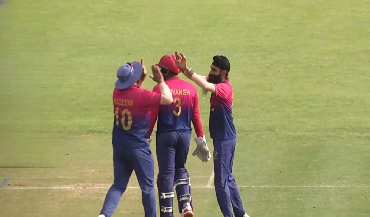 United Arab Emirates beat Scotland by 97 runs | Match 63