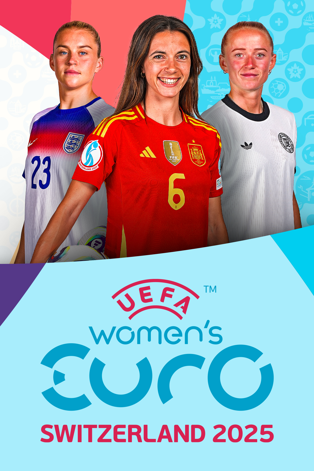 Uefa women's euro 2025 tour image