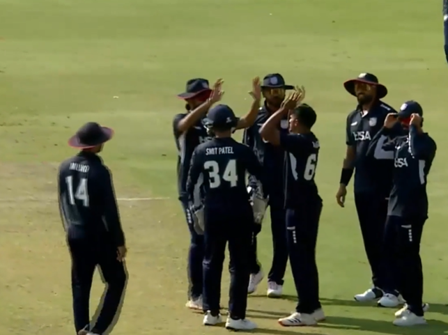 USA beat Nepal by 4 wickets | Match 89