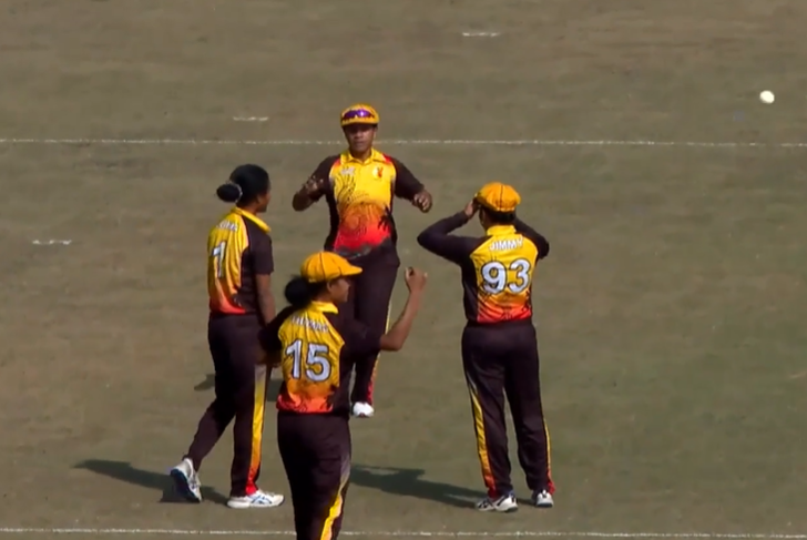 USA Women beat Papua New Guinea Women by 5 wickets | Match 18