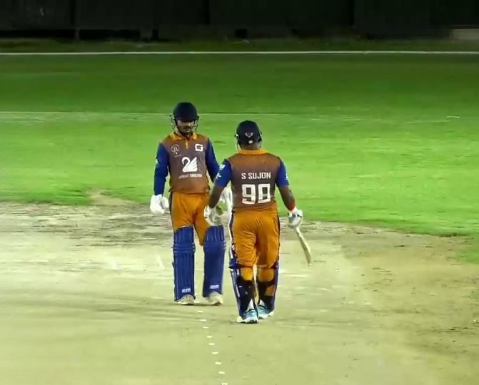 Kuwait Swedish beat SBS CC by 56 runs | Math 6 