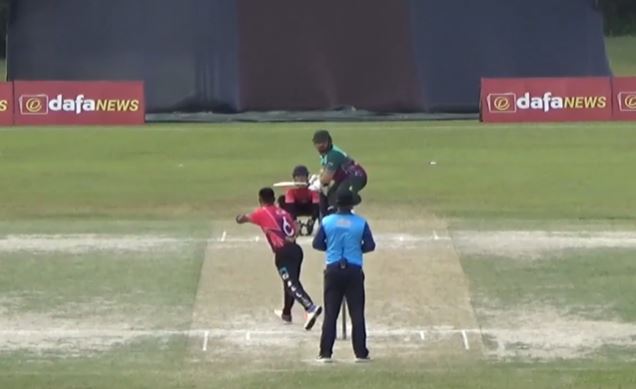 Region Sports vs MR KB Putrajaya CC: Arif Ullah's 3 for 11