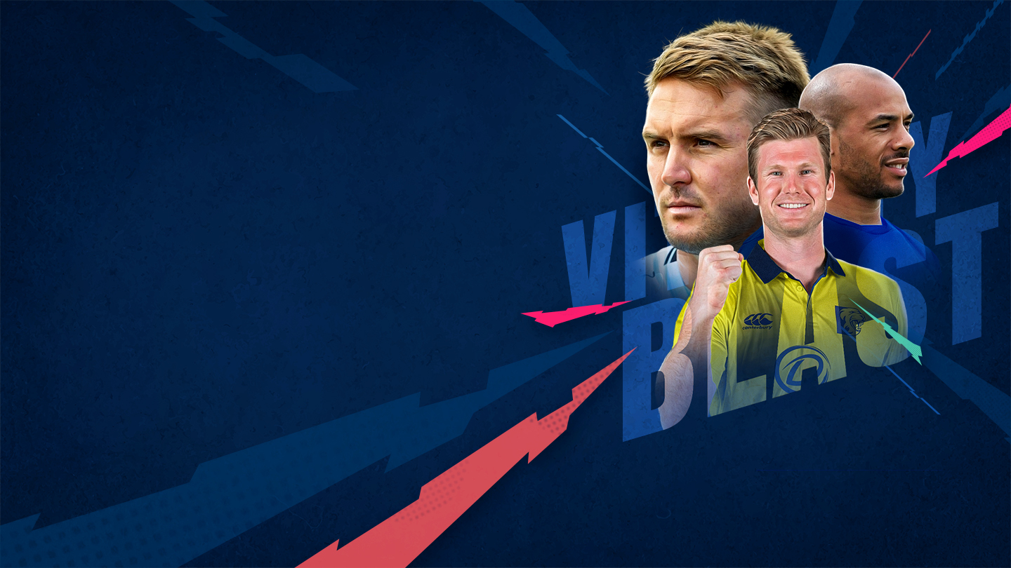 Vitality blast t20, 2025 cricket banner