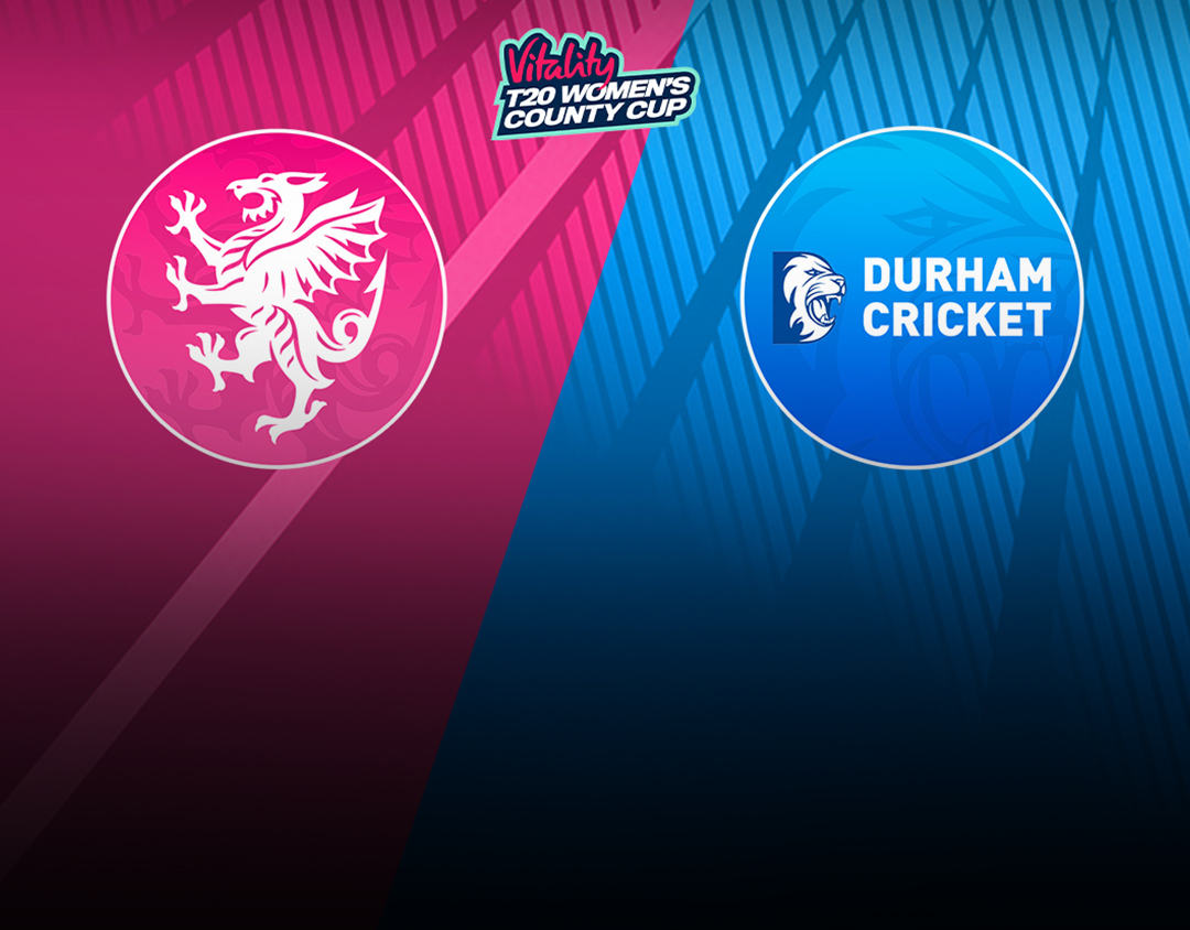 Match 22 of vitality t20 women's county cup, 2025: somerset women vs durham women banner