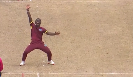 Vitel Lawes's 4 for 30 | 3rd Youth ODI 