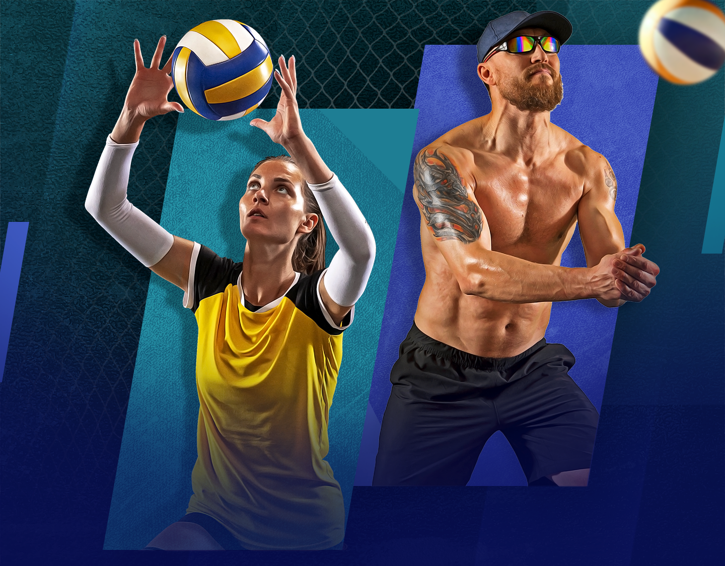 Volleyball beach pro tour of volleyball beach pro tour banner