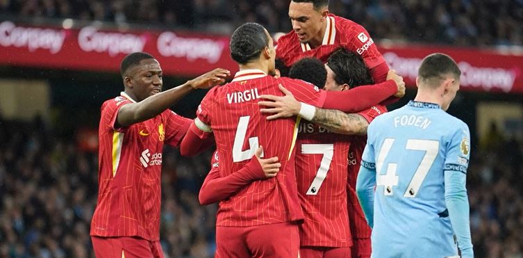 Big win over Man City but Slot calm as Liverpool close in on title