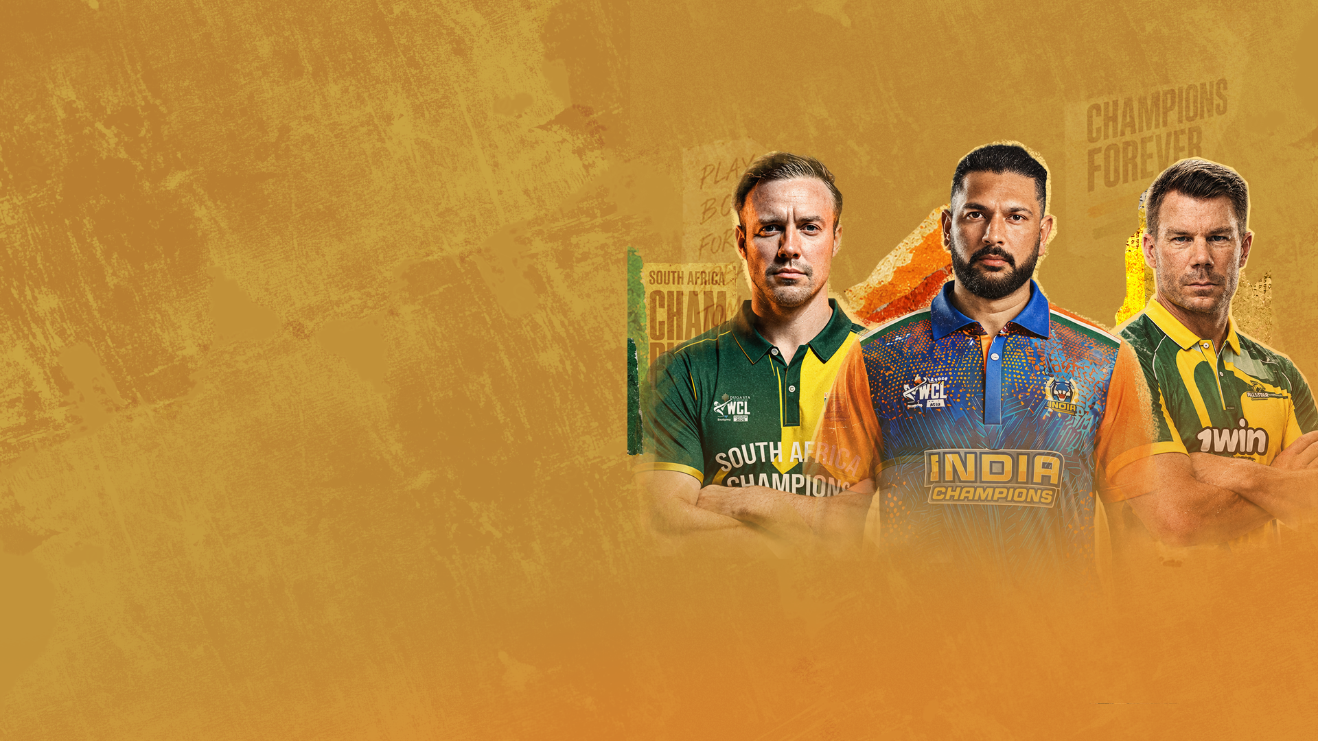 World championship of legends, 2026 cricket banner