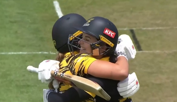 poster url for Wellington Blaze beat Auckland Hearts by 49 runs | Match 4