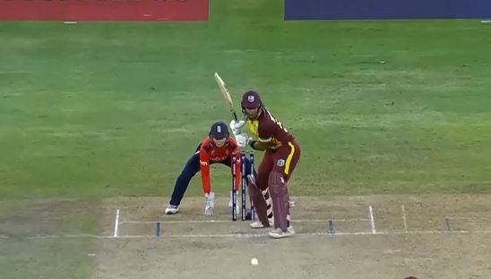 Match 20: West Indies beat England by 6 wickets 