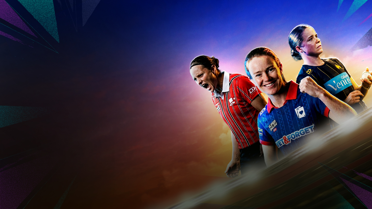 Women's super smash, 2025-26 cricket banner
