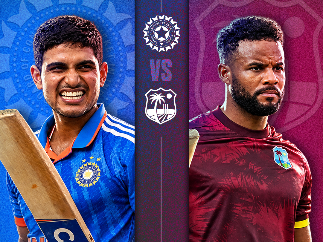 1st odi of west indies tour of india, 2026: india vs west indies banner