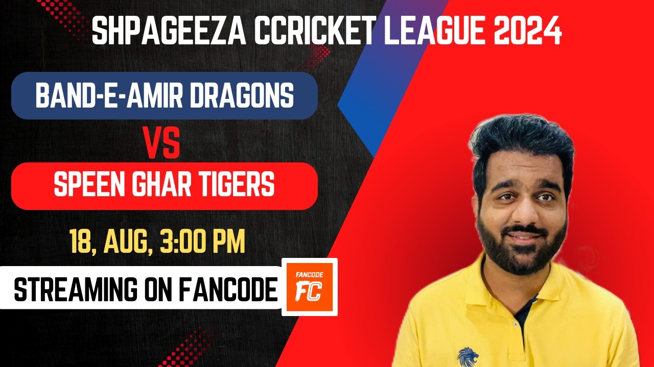 Match 12: Band-e-Amir Dragons vs Speen Ghar Tigers | Fantasy Preview