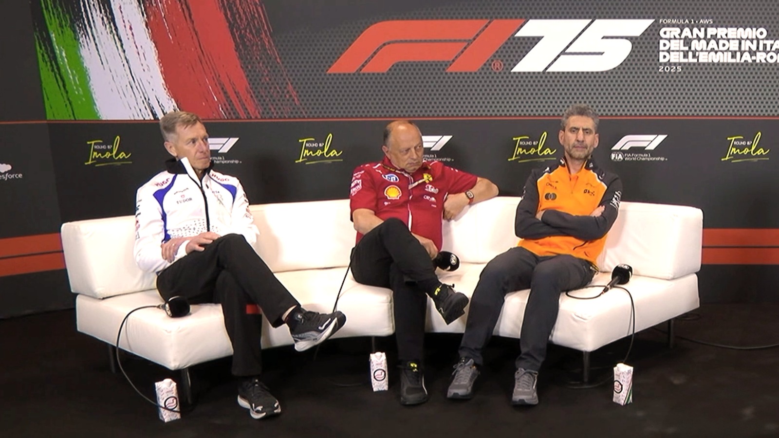 Emilia-Romagna GP 2025 - Imola Team principal press conference