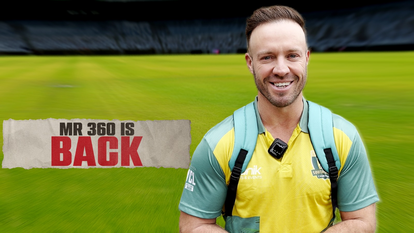 AB de Villiers is back for WCL
