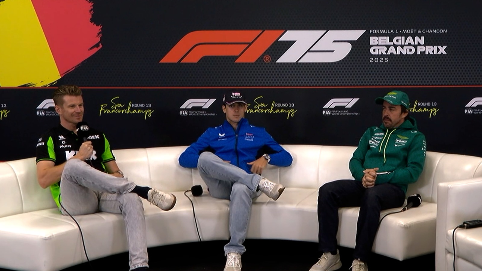 Belgium GP 2025 - Thursday driver press conference | Group 1