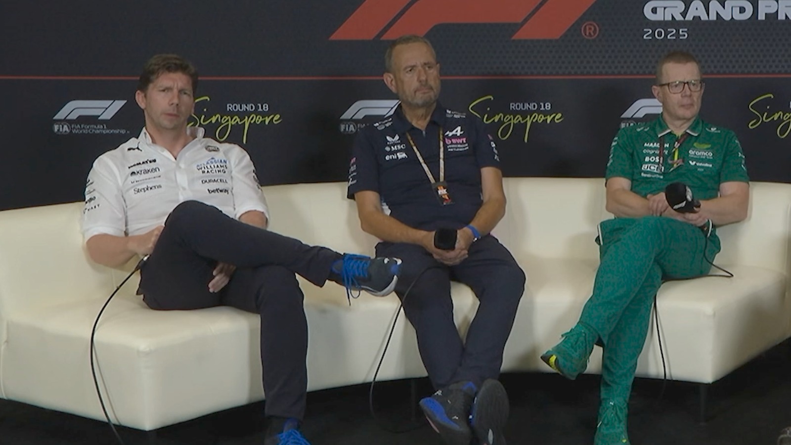 Singapore GP 2025 - Friday team principal press conference