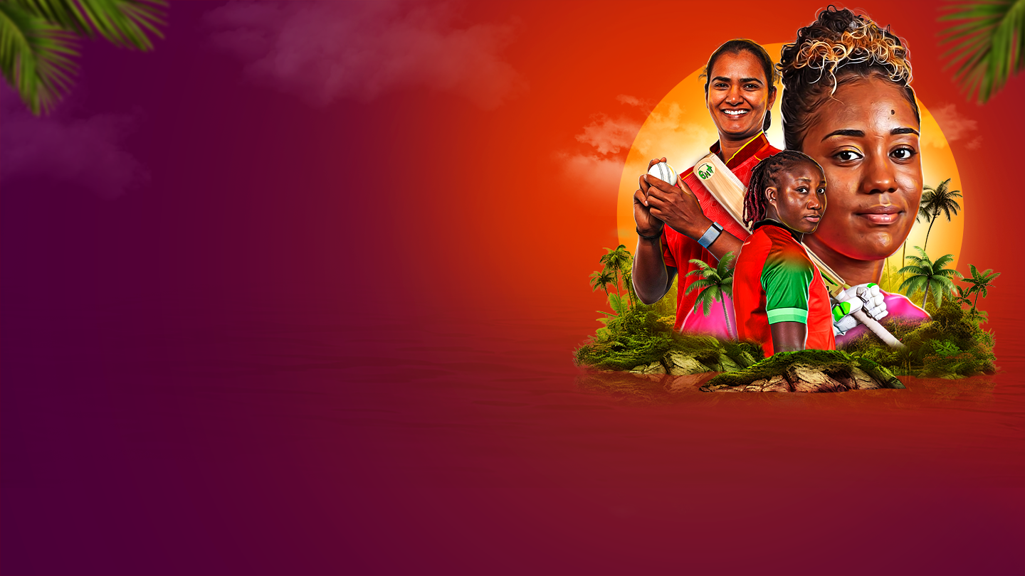 Women's caribbean premier league, 2025 cricket banner