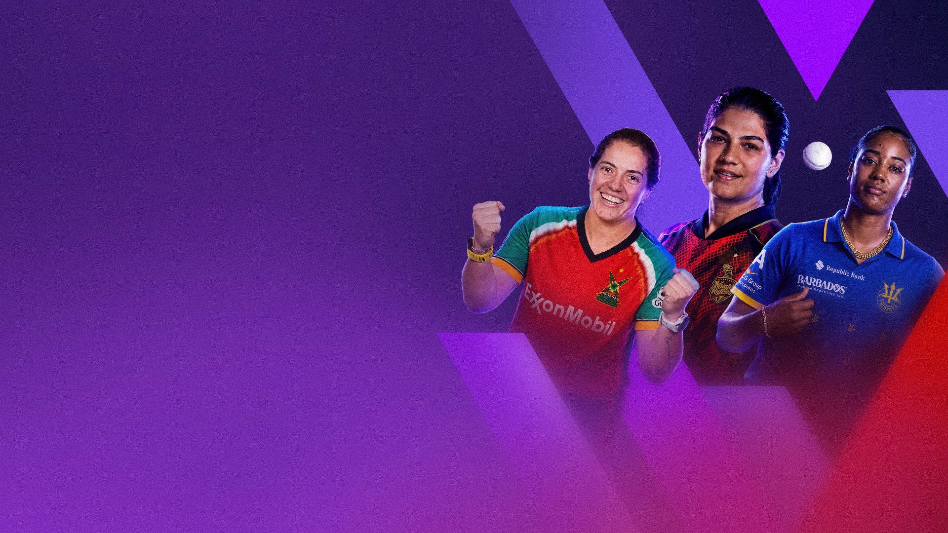 Women's caribbean premier league, 2026 cricket banner