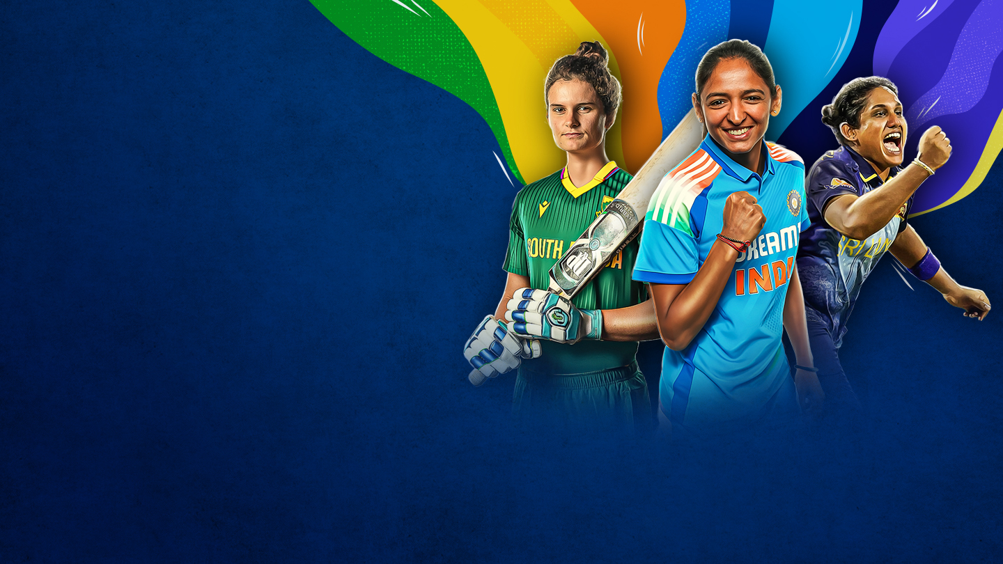 Womens odi tri-series cricket banner