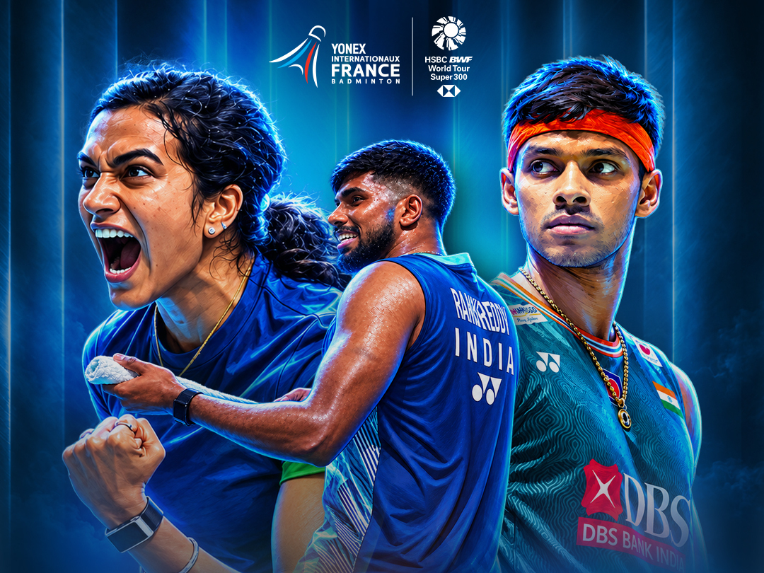 Court 2 - qf of bwf super 750 - french open 2026 banner