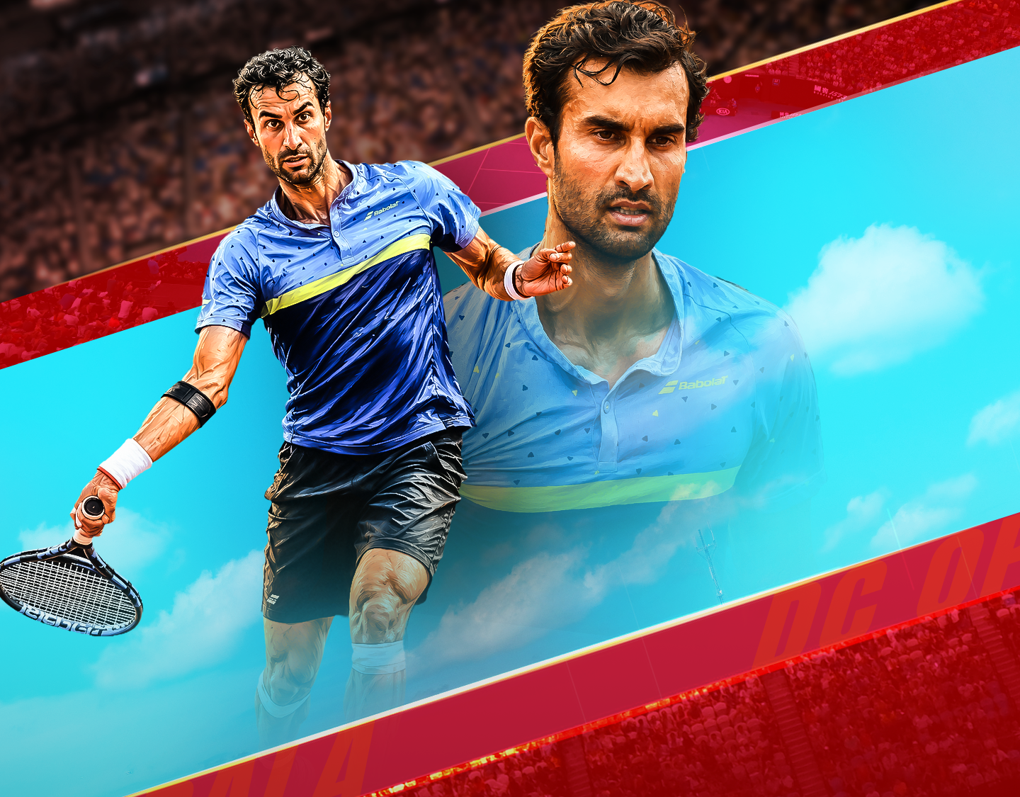 Mens doubles ft. Bhambri of atp 500 - mubadala dc open 2026 banner