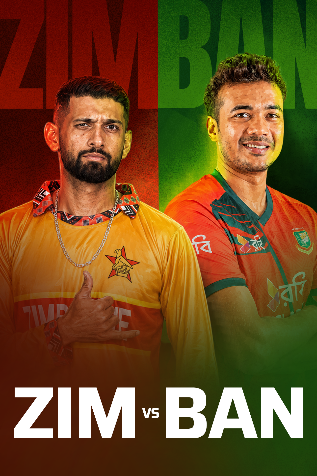 Bangladesh tour of zimbabwe, 2026 cricket vertical banner