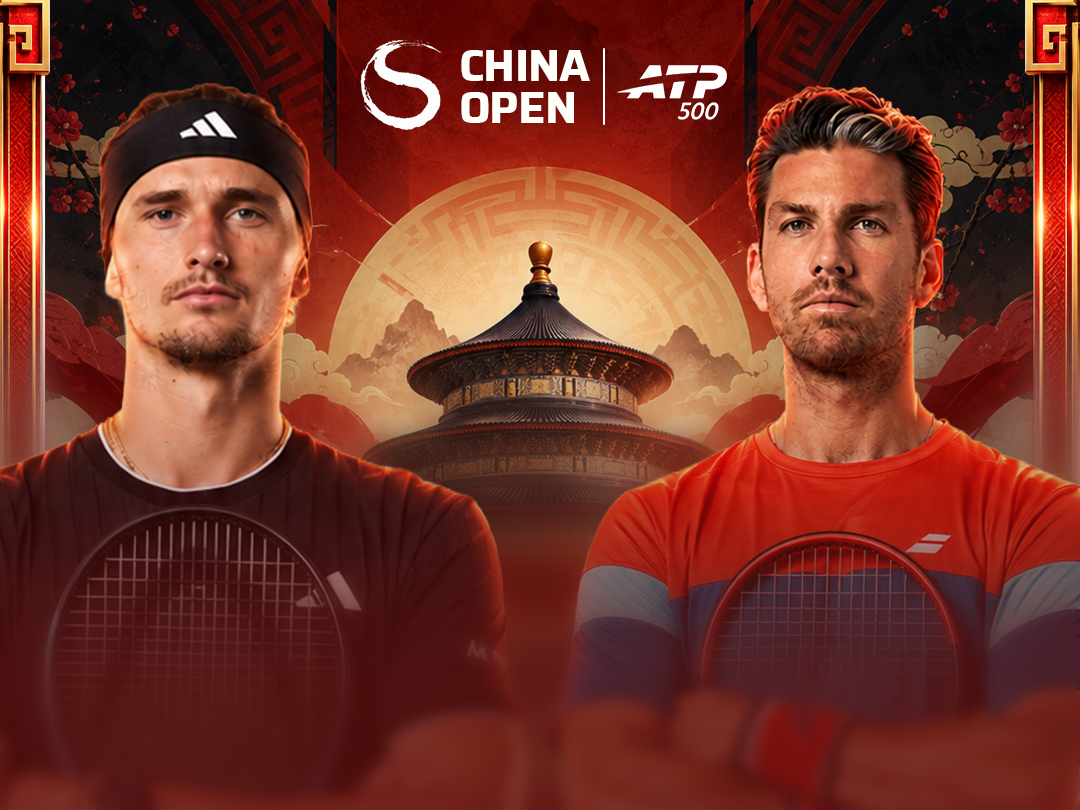 World feed of atp 500 - china open 2026 banner