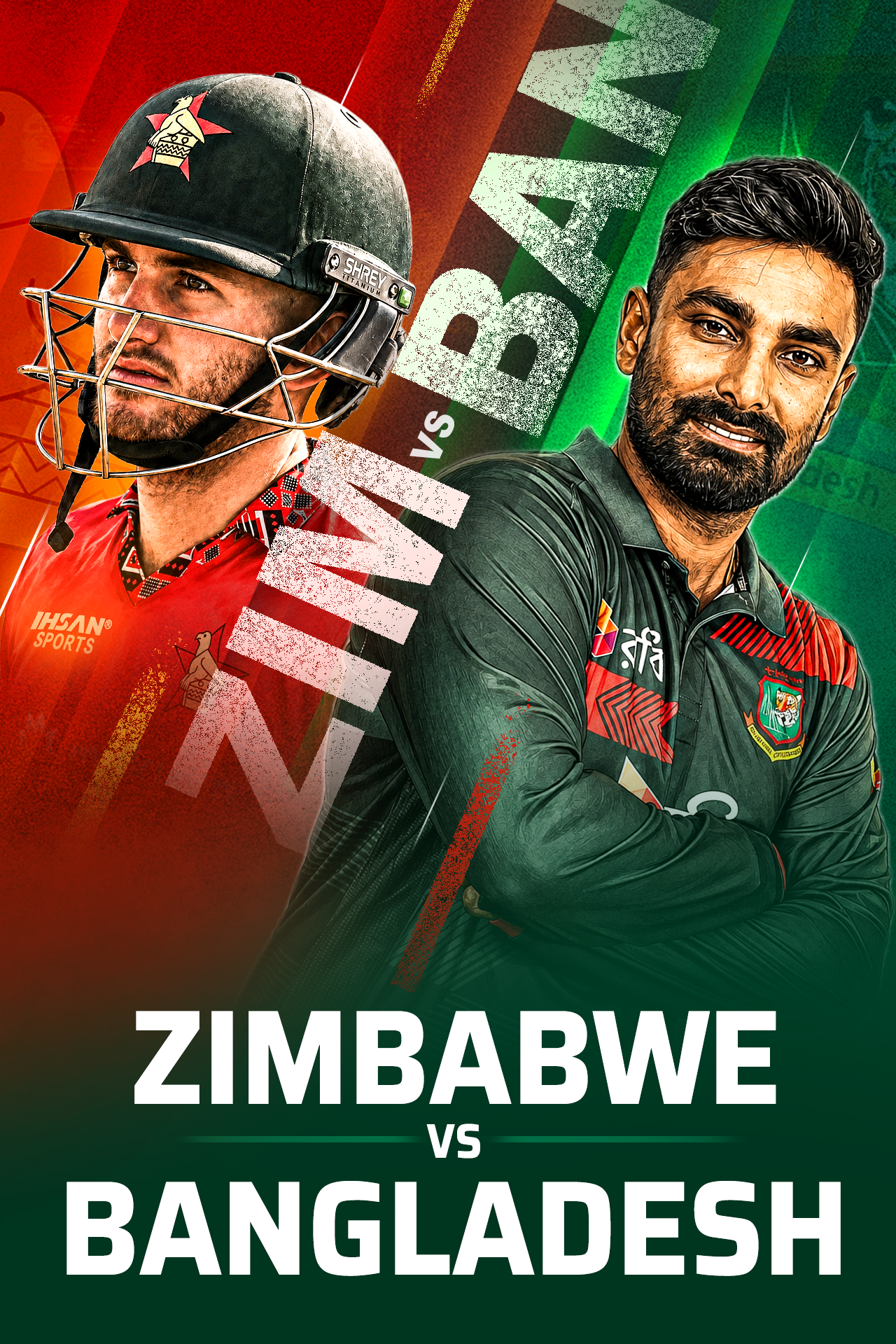 Bangladesh tour of zimbabwe, 2026 cricket vertical banner