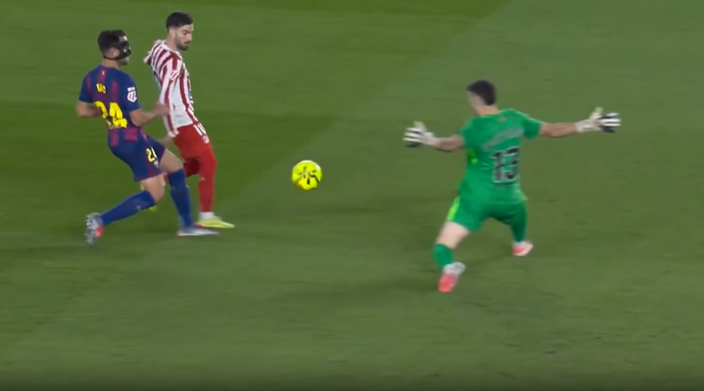 SOLO SURGE! Baena storms the pitch to bury a cheeky goal